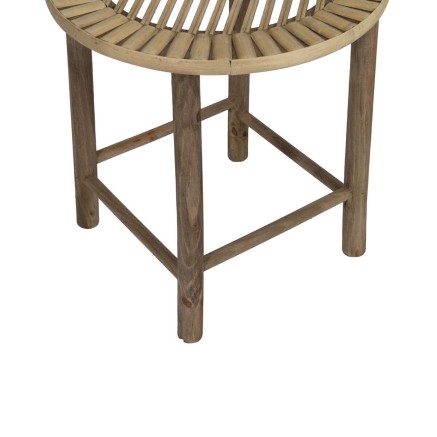 Table d'appoint Naturel Bambou 50 x 50 x 48 cm 38,5 x 38,5 x 40 cm 2 P 2