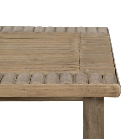 Beistelltisch natürlich Bambus 57 x 38 x 55 cm 45 x 32 x 47 cm 34 x 2