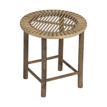Beistelltisch natürlich Bambus 50 x 50 x 48 cm 38,5 x 38,5 x 40 cm 2