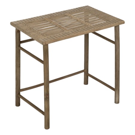 Mesa auxiliar Natural Bambú 57 x 38 x 55 cm 45 x 32 x 47 cm 34 x 26 x