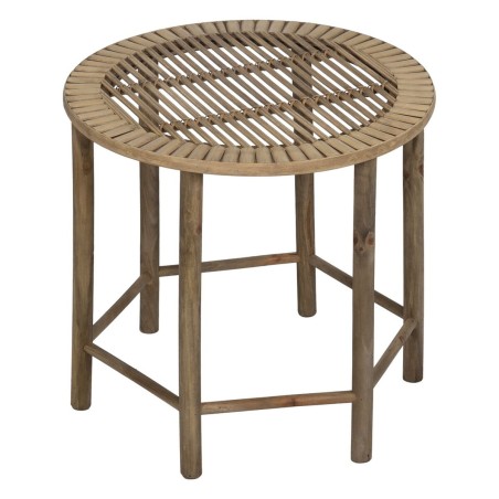 Beistelltisch natürlich Bambus 50 x 50 x 48 cm 38,5 x 38,5 x 40 cm 2