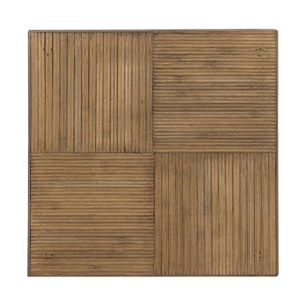 Mesa auxiliar Natural Bambú 22,5 x 22,5 x 50 cm 32,5 x 32,5 x 70 cm 2 2