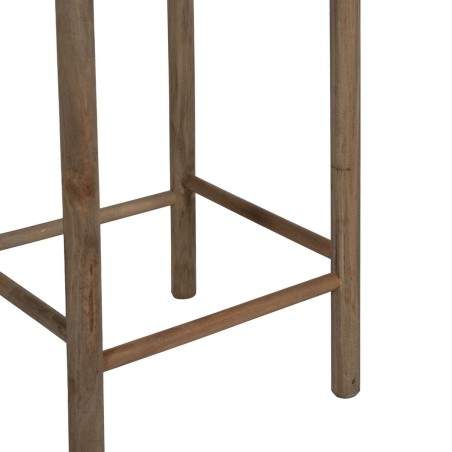 Mesa auxiliar Natural Bambú 22,5 x 22,5 x 50 cm 32,5 x 32,5 x 70 cm 2