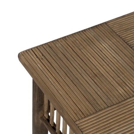 Tavolo aggiuntivo Naturale Bambù 22,5 x 22,5 x 50 cm 32,5 x 32,5 x 70