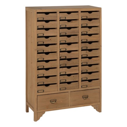 Ladenkast Beige Sparrenhout Hout MDF 85,5 x 36,5 x 133 cm