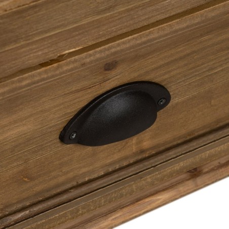 Stand Espositore Naturale Cristallo Legno di abete 72 x 39 x 116 cm