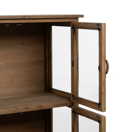 Display Standaard Natuurlijk Kristal Sparrenhout 72 x 39 x 116 cm