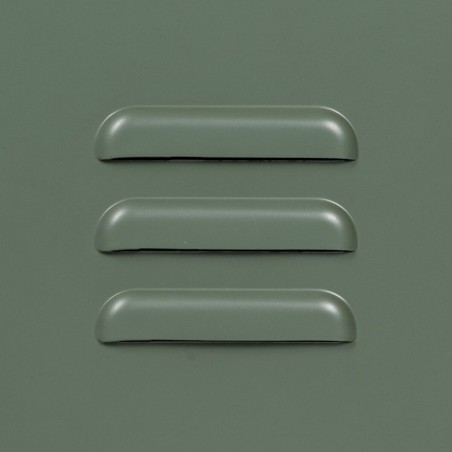 Vitrina con Doble Puerta de Cristal Menta Cristal Hierro 72 x 35 x 178