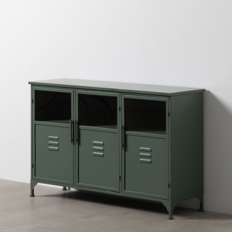 Dressoir Munt Kristal Ijzer 120 x 35 x 76 cm