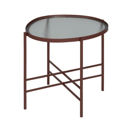 Bijzettafel Tegel Kristal Ijzer 55 x 47 x 54 cm