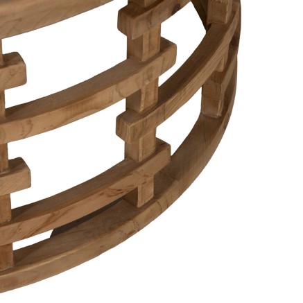 Table Basse Naturel 80 x 80 x 36 cm 2