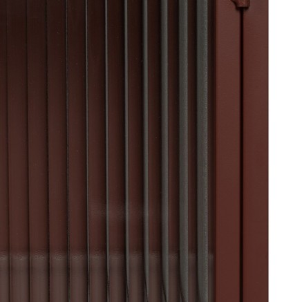 Anrichte Ziegel Kristall Eisen 120 x 35 x 85 cm 2