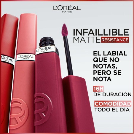 Lipgloss L'Oreal Make Up Infaillible Matte Resistance Road Tripping N