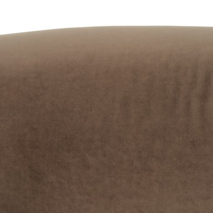 Armchair Natural Taupe Rubber wood Foam Fabric 87 x 80 x 81 cm 2