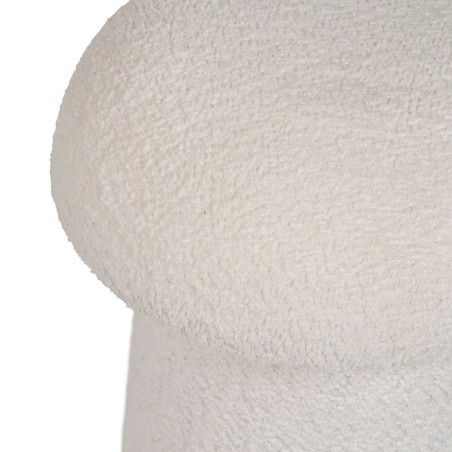 Puff Weiß Holz MDF 35 x 35 x 42 cm