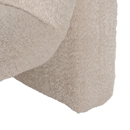 Leunstoel Beige Hout 62 x 86 x 69 cm