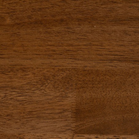 Beistelltisch LAGOM Schwarz natürlich Eisen Kautschukholz 60 x 40 x 6