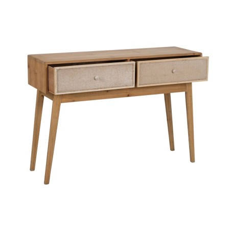 Sideboard GEREL Natural Fir wood MDF Wood Natural Fibre 115 x 37 x 80