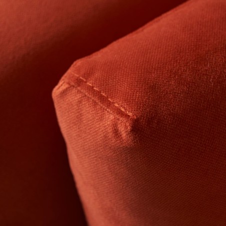 Zweisitzer-Sofa Ziegel 170 x 98 x 97 cm Holz