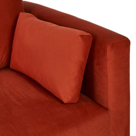Zweisitzer-Sofa Ziegel 170 x 98 x 97 cm Holz
