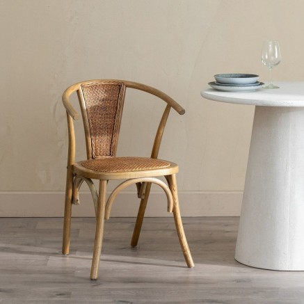 Silla de Comedor Marrón 55 X 50 X 81 CM 2