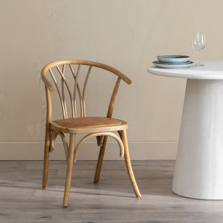 Silla de Comedor Marrón 55 X 50 X 81 CM 2