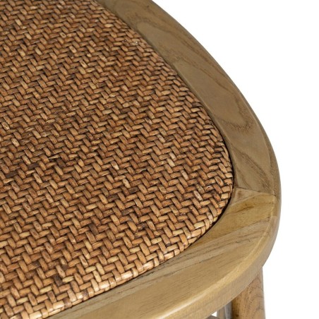 Dining Chair Brown 55 X 50 X 81 CM