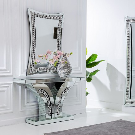 Hall Mirror 120 x 40 x 75 cm 2