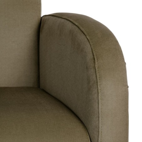 Fauteuil Noir Vert 68 x 97 x 86 cm