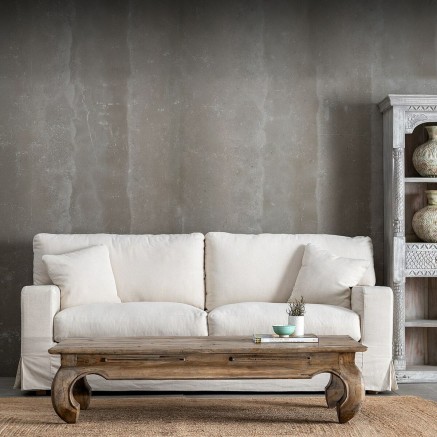 Hoofdtafel Natuurlijk 150 x 71 x 38 cm 2