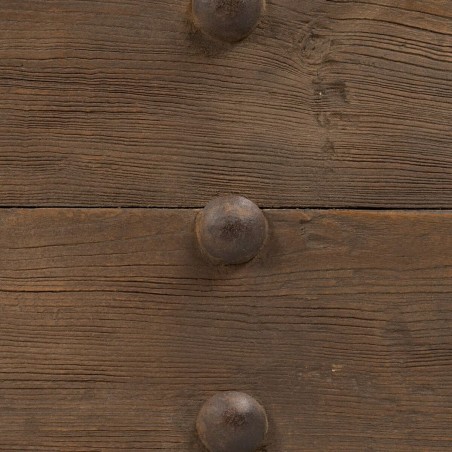 Hoofdtafel Zwart Natuurlijk 165 x 64 x 55 cm