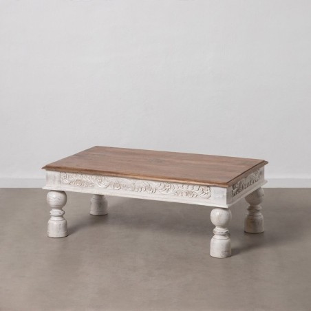 Hoofdtafel Wit Natuurlijk 120 x 70 x 45 cm