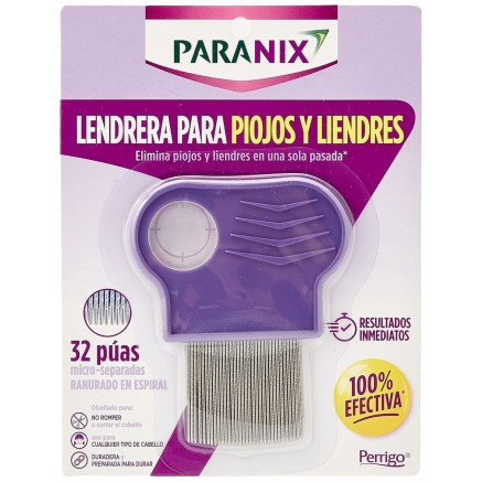 Peine para piojos Paranix Lendrera Metálica 2