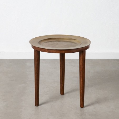 Bijzettafel Gouden Natuurlijk 50 x 50 x 52,5 cm