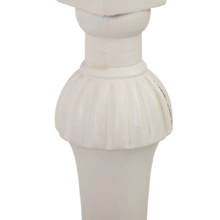 Beistelltisch Weiß 72 x 47 x 77 cm