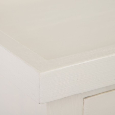 Beistelltisch Weiß 72 x 47 x 77 cm