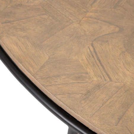 Table Basse Naturel 120 x 120 x 35 cm
