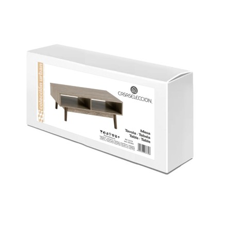 Mesa de Centro Natural 100 x 50 x 37,5 cm 2