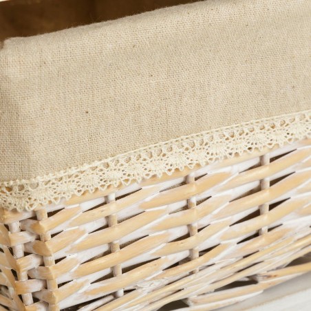 Ladenkast SWEET HEART Crème Natuurlijk 26 x 32 x 81 cm