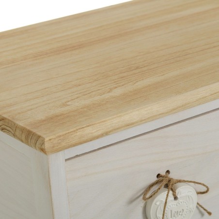 Cassettiera SWEET HEART Crema Naturale 71 x 32 x 49 cm