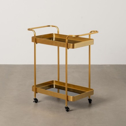 Mueble Camarera Dorado 63 x 38 x 75 cm 2