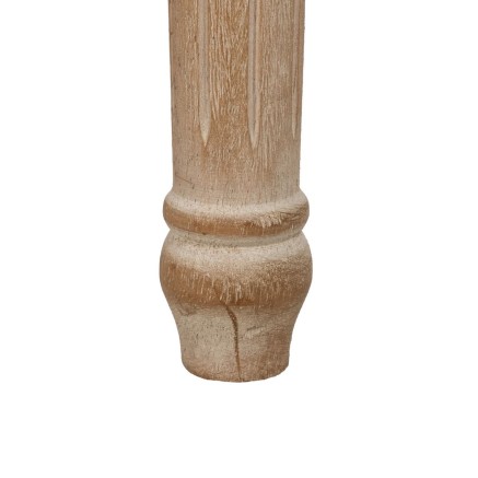 Banqueta Beige Madera de caucho 70 x 36 x 48 cm 2