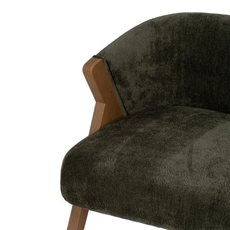 Keukenstoel Polyester Hout Foam 58 x 59,5 x 68,5 cm