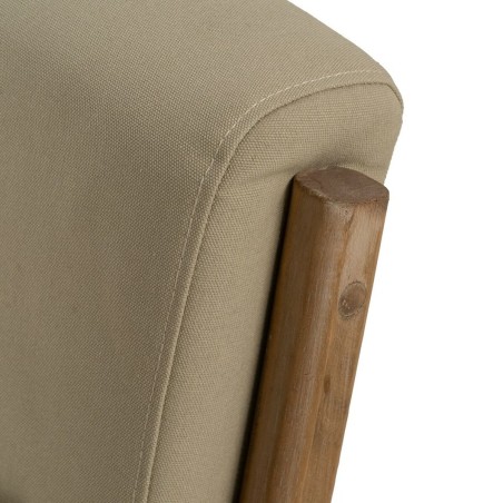 Leunstoel Beige 66 x 85 x 74 cm