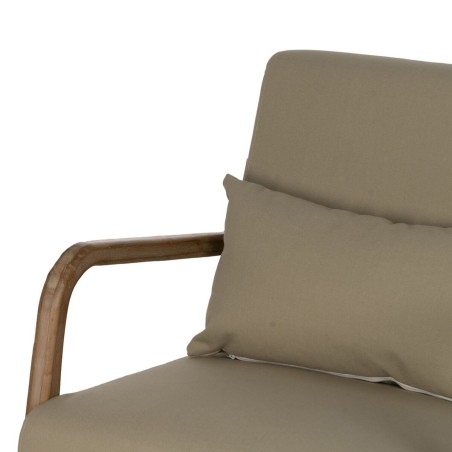 Fauteuil à Bascule Bois d'hévéa 66 x 88 x 80 cm