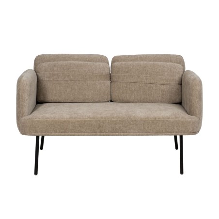 Divano Nero Beige 127 x 72 x 73 cm