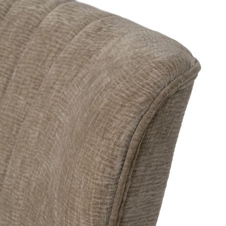 Sofa Zwart Beige Gouden 134 x 74 x 70 cm