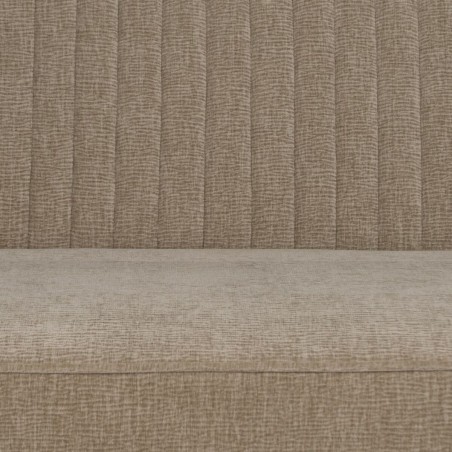 Sofa Black Beige Golden 134 x 74 x 70 cm