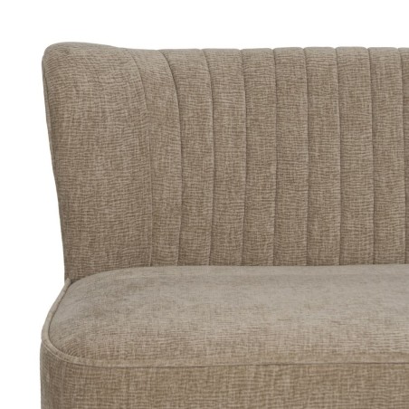 Sofa Zwart Beige Gouden 134 x 74 x 70 cm