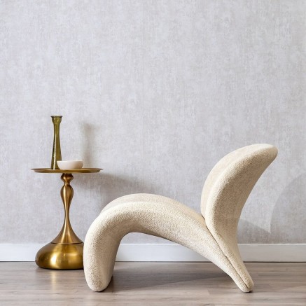 Mesa auxiliar Dorado 39 x 53 x 39 cm 2